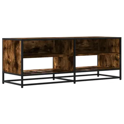 vidaXL TV omarica dimljeni hrast 120,5x40x46 cm inženirski les
