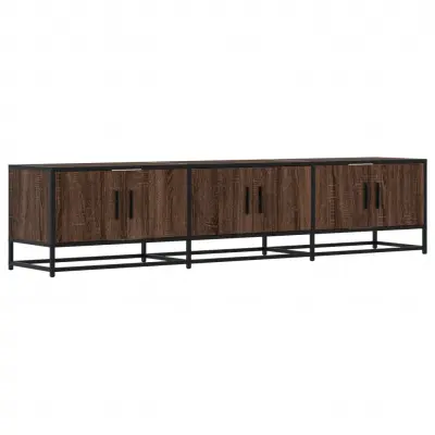vidaXL TV omarica rjav hrast 180x35x41 cm inženirski les
