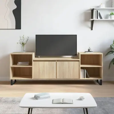 The Living Store TV omarica sonoma hrast 160x35x55 cm inženirski les - TV Omarica