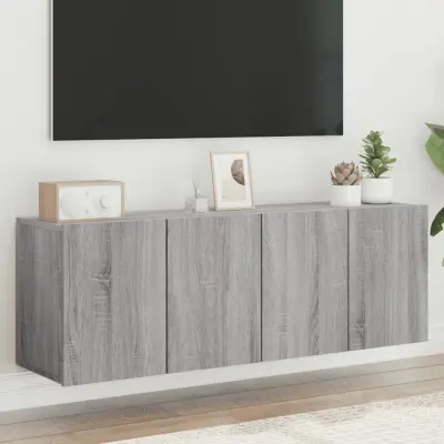 The Living Store Stenske TV omarice 2 kosa siva sonoma 60x30x41 cm - TV Omarica