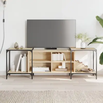 The Living Store TV omarica sonoma hrast 153x37x50 cm inženirski les - TV Omarica