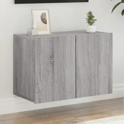 The Living Store Stenska TV omarica siva sonoma 60x30x41 cm - TV Omarica