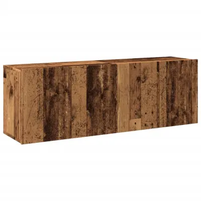 vidaXL Stenske TV omarice 2 kosa starinski les 60x30x41 cm