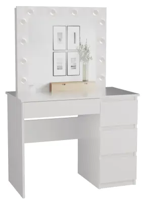 Garnitura toaletne mize Marina T/L+MIJ/P BELA