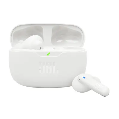 JBL VIBE BEAM 2 bele slušalke