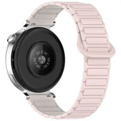 Silikonski pašček za uro 22 mm za Huawei Watch GT5/GT4/GT3, Samsung Galaxy Watch - roza