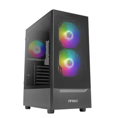 Caja Gaming Antec NX410 ATX 2XUSB2.0 1XUSB3.0 SIN FUENTE NEG RGB