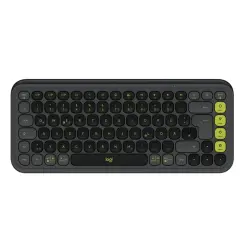 LOGITECH POP ICON KEYS (črna/zelena, SLO gravura) Bluetooth tipkovnica