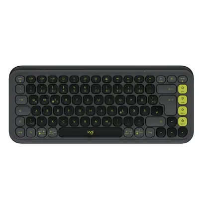 LOGITECH POP ICON KEYS (črna/zelena, SLO gravura) Bluetooth tipkovnica