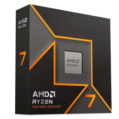 AMD Ryzen 7 9700X 3,8/5,5GHz 8c 40MB 65W AM5 brez hladilnika BOX procesor + 2 igri