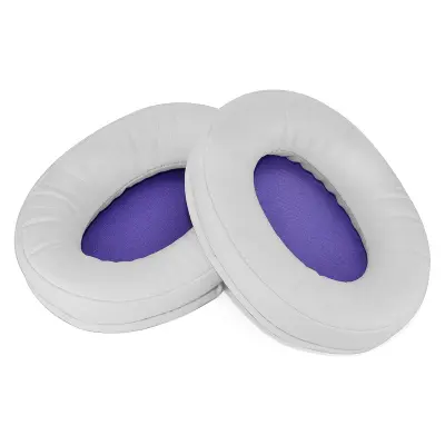 Nadgrajene ušesne blazinice za Razer KAIRA - 2 paketa, bele White+Grey