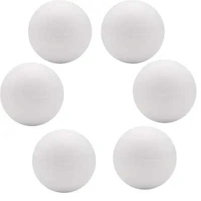 Stiropor krogle 6 cm set 6