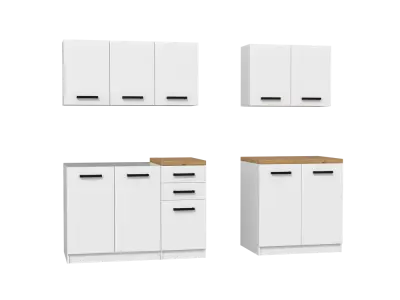 Kuhinjsko pohištvo Katia SET200 ARTISAN WHITE
