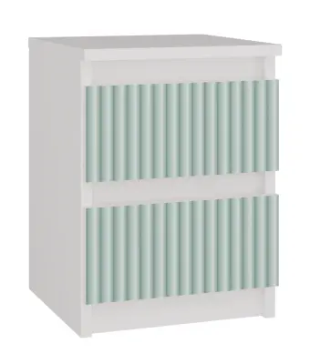 Nočna omarica Malwa M2 ARTESO MINT / Mint