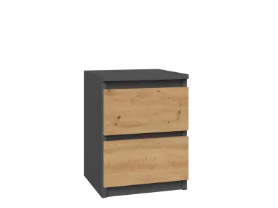 Nočna omarica Malwa M2 ANTRACIT ARTISAN