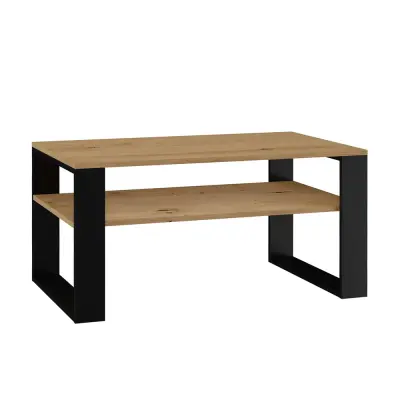 Moderna klubska mizica 1P ARTISAN BLACK