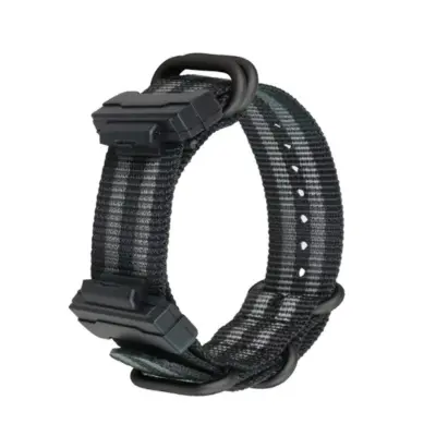 Najlonski pašček za uro Casio G-SHOCK NATO GA110/DW5600 BlackAsh
