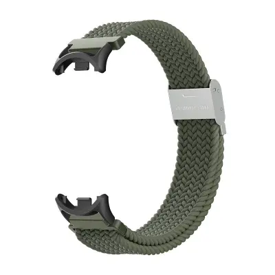 Tkan najlonski pašček za uro za Xiaomi Mi Band 8/9 Green
