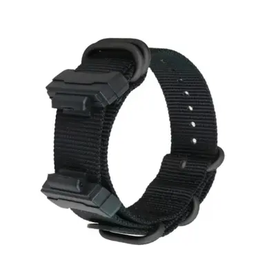 Najlonski pašček za uro Casio G-SHOCK NATO GA110/DW5600 Black
