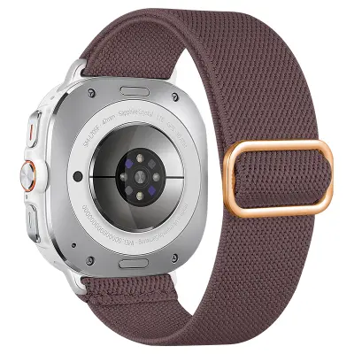 Ultra elastičen najlonski pašček za Samsung Watch 7 Purple