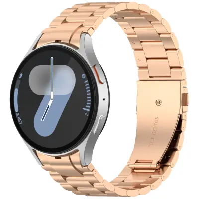 Klasičen kovinski pašček Samsung Galaxy Watch 7/FE/6/5/4 Black
