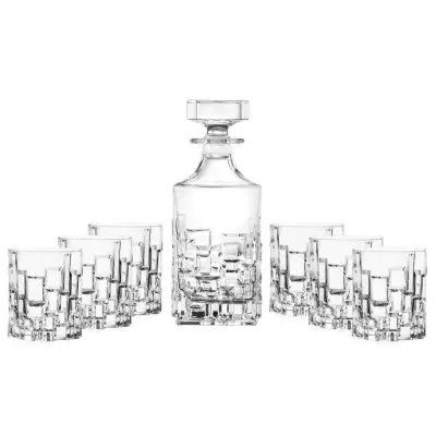 Set Etna / Dekanter + kozarci za Whisky / 7kos