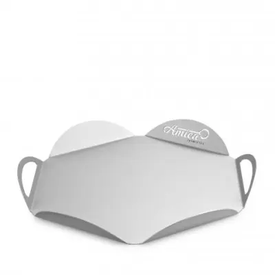 Pladenj za pizzo / 33cm / aluminij