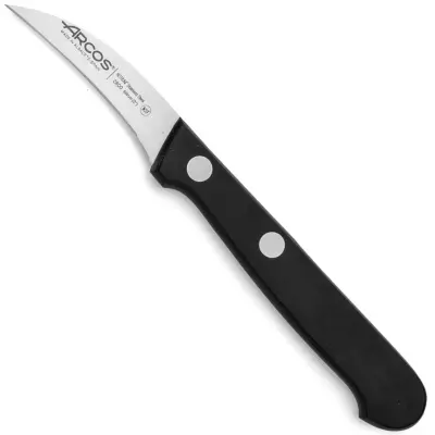 Nož za lupljenje zelenjave, sadja, ukrivljen lupilec UNIVERSAL, dolžina 60/162 mm