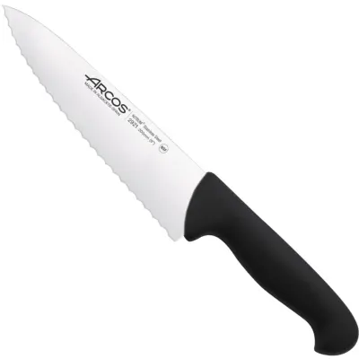 Nazobčani kuharski nož serije 2900 dolžine 200/333 mm