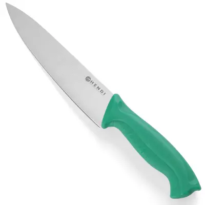 Kuharski nož za zelenjavo in sadje HACCP 320mm - zelen - HENDI 842614