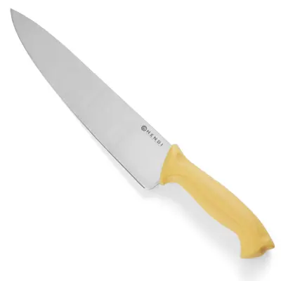 HACCP kuharski nož za perutnino 385mm - rumen - HENDI 842737