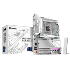 GIGABYTE Z890 AORUS ELITE WIFI7 ICE, DDR5, SATA3, USB4, DP, 2.5GbE, WIFI 7, LGA1851 ATX