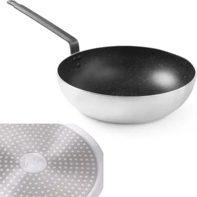 Profesionalna ponev za cvrtje Marble Wok 3 L dia. 280 - Hendi 627730