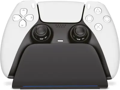 Geekhome polnilec za PS5 gamepad, črn