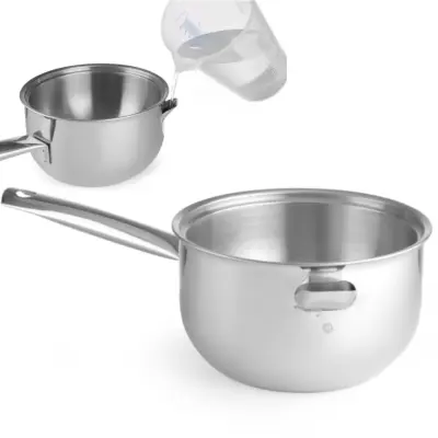 Jeklen lonec z vodnim plaščem 1 l 300 x 165 x 95 mm - Hendi 833032
