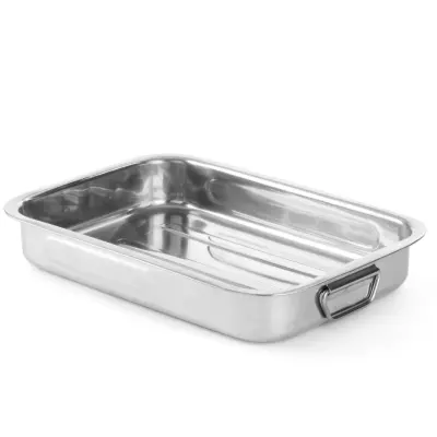 Pekač iz nerjavečega jekla za peko v pečici 315x245x50mm - Hendi 508503