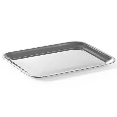 Predstavitveni pladenj za dekoriranje, nerjaveče jeklo, 205x155 mm - Hendi 400203