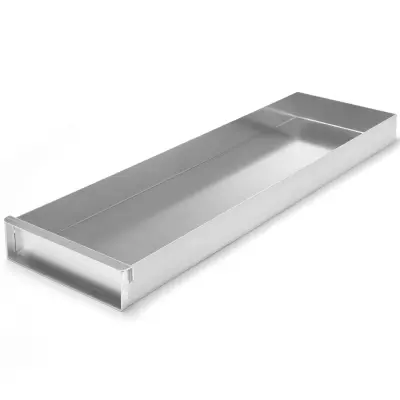 Aluminijast pladenj za slaščice, zaprt, podolgovat, 580x200x(V)50mm Hendi 689868