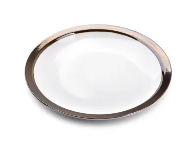 Cal White Krožnik 20X20Xh3Cm