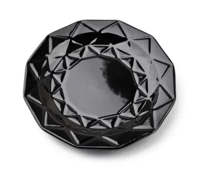 Adel Black Desertni Krožnik 19,5 Cm