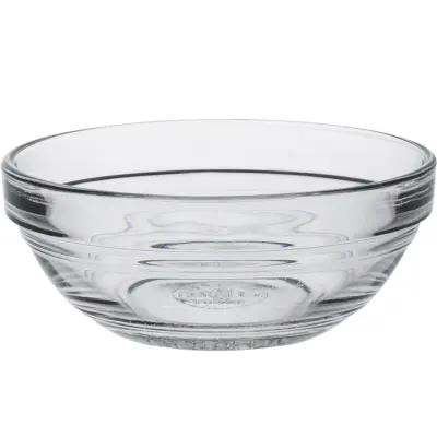 GIGOGNE prozorna skleda za solato 125 ml - set 6 kos.