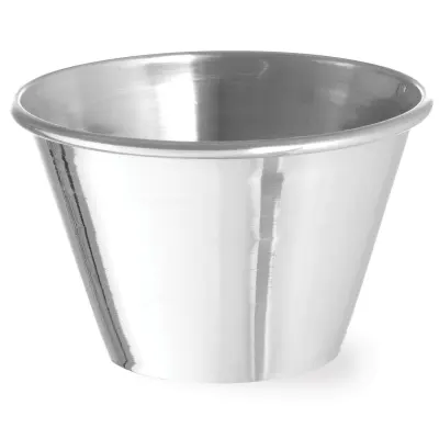 Ramekin skleda, posoda za omake in pomake, nerjaveče jeklo, premer. 73 mm 12 kosov 115 ml - Hendi 400036