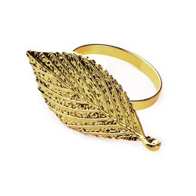 Adrianne Držalo Za Prtičke Z Zlatimi Lističi 4,5X7X4 Cm