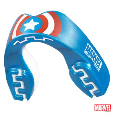 SafeJawz Marvel Captain America Mouthguard Adults