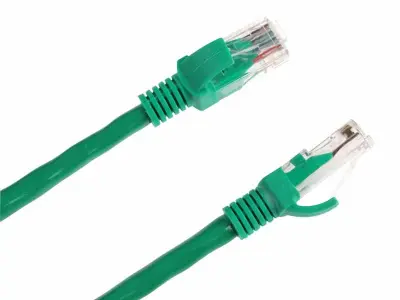 UTP patch kabel CAT.5e   3m,  zelen