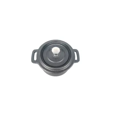 Grill King Cast Iron okrogli mini Dutch oven, 10 cm