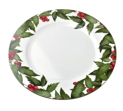 Blanche Festive Dekorativni Izdelek Pod Krožnikom 33Xh2Cm