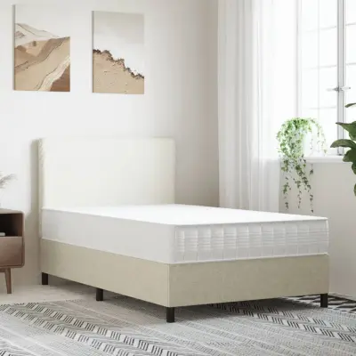 The Living Store Vzmetnica z žepkastim vzmetenjem srednje trda 140x190 cm - Vzmetnica Z Žepkastimi Vzmetmi