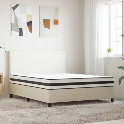 The Living Store Vzmetnica z bonnell vzmetenjem srednja 160x200 cm - Vzmetnica Z Vzmetmi Bonnell
