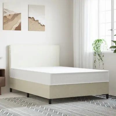 The Living Store Vzmetnica z žepkastim vzmetenjem srednje trda 140x200 cm - Vzmetnica Z Žepkastimi Vzmetmi